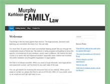 Tablet Screenshot of kathleenmurphyfamilylaw.com